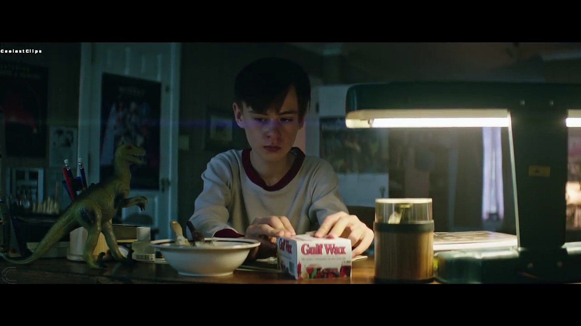 Pennywise the Clown gnaws on child's hand in new It clip