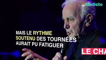 Charles Aznavour annule un concert pour raisons de santé