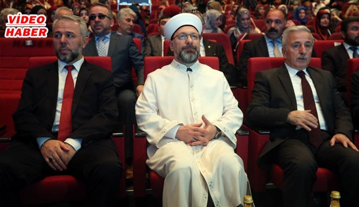 (27 Nisan 2018) DİYANET İŞLERİ BAŞKANI ERBAŞ KAYSERİ'DEN SESLENDİ “İYİLİĞİN EGEMEN OLDUĞU BİR DÜNYA İÇİN ÇABA GÖSTERELİM”