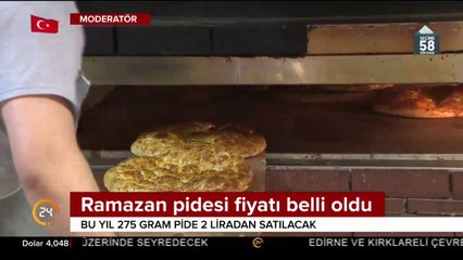 Ramazan pidesi fiyatı belli oldu