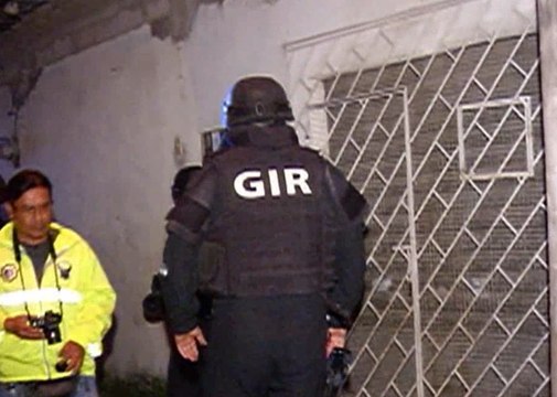 Se logró desarticular una banda dedicada al robo de entidades bancarias de la provincia del Guayas