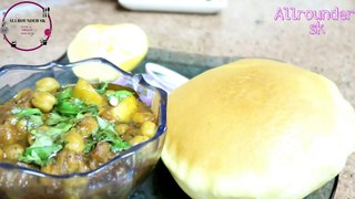 Bhatura Recipe | How to Make Bhatura | Without Yeast | ALLROUNDER SK