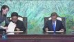 South Korean President Moon Jae-in and DPRK's top leader Kim Jong Un have signed a joint declaration, confirming their common goal of complete denuclearization