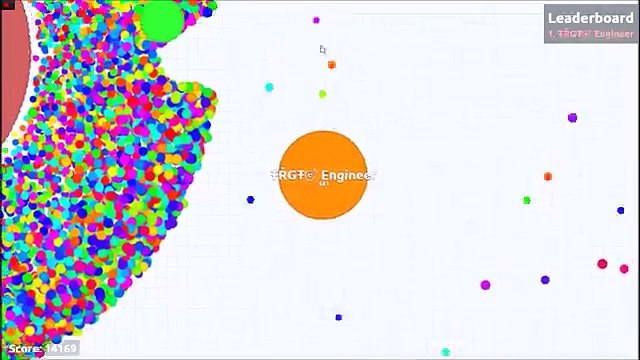 Agar.io - 68k Score on an empty Experimental Server (Last Man Standing)