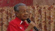 Tun M in Langkawi: Someone tampered with my plane