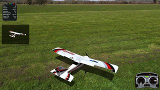 How to fly 4 channel RC airplane