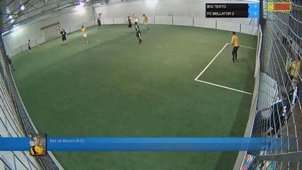 But de Benoit (9-5) - BIG TESTO Vs FC BELLATOR 2 - 26/04/18 21:00 - LIGUE 3 - Poitiers Game Parc
