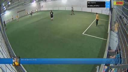 But de Benoit (10-5) - BIG TESTO Vs FC BELLATOR 2 - 26/04/18 21:00 - LIGUE 3 - Poitiers Game Parc