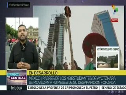 México: a 43 meses de la desaparición de los normalistas de Ayotzinapa