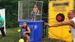 Emma Gets Dunked in the Tank | Why Emma Cried | Boys versus Girls Dunk Tank Challenge
