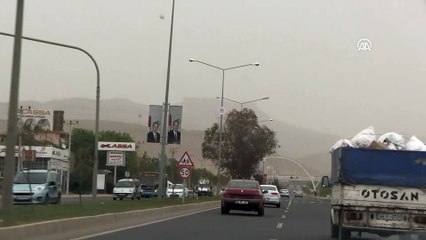 Toz bulutu ve sis - MARDİN