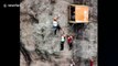 Convenience store opens 330ft-high on cliff face to serve climbers
