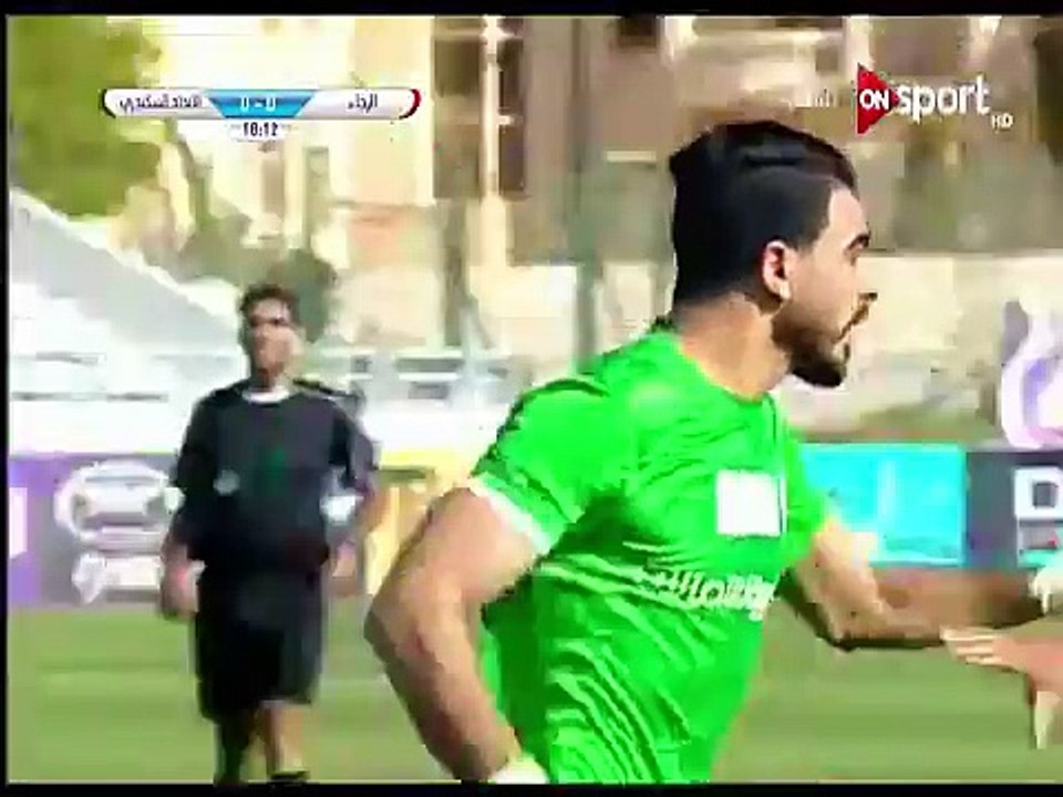 مباراة الرجاء2 -2 الاتحاد السكندري 27-04- 2018 الدوري المصري