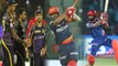 IPL 2018 KKR Vs DD : Shreyas Iyer, Prithvi Shaw fifties power Delhi To 219/4 | वनइंडिया हिंदी