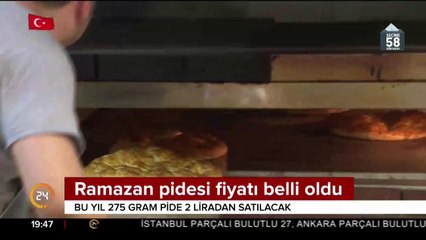 Ramazan pidesi fiyatı belli oldu