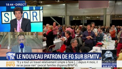 Pascal Pavageau élu nouveau secrétaire général de Force Ouvrière