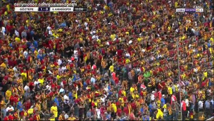 Axel Ngando Goal HD - Goztepe 1 - 0 Kardemir Karabuk - 27.04.2018 (Full Replay)