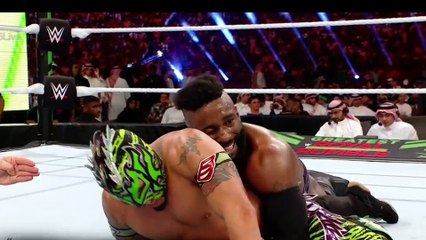 Kalisto unleashes a whirlwind aerial combo on Cedric Alexander- Greatest Royal Rumble