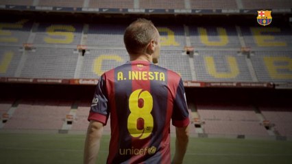 Barca tribute video to 'Inifinite Iniesta'