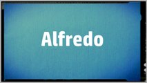 Significado Nombre ALFREDO - ALFRED Name Meaning