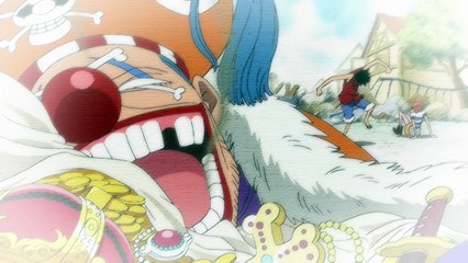 Luffy meets Buggy at Impel Downs first level ! #441 | ENG SUB HD