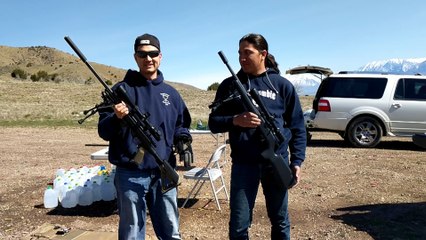 100 Yard Savage MKII 22LR Suppressed Duels!