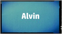 Significado Nombre ALVIN - ALVIN Name Meaning
