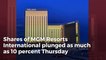 Las Vegas shooting still hurting MGM Resorts business