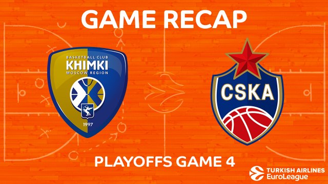 Highlights: Khimki Moscow region - CSKA Moscow