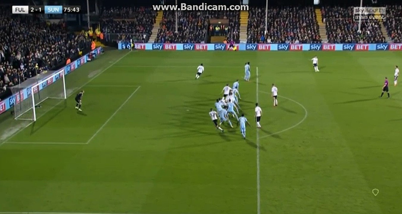 A.Mitrovic  Goal  Fulham  2  -  1  Sunderland  27.04.2018