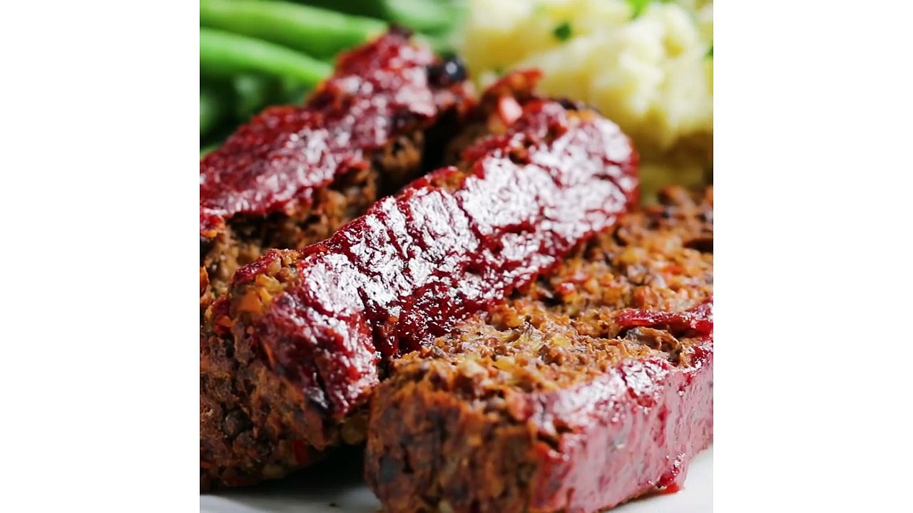 Veggie-Packed Lentil Loaf