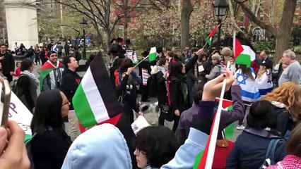 New York'ta Gazze protestosu - NEW YORK