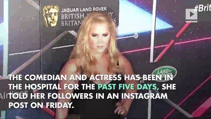 Amy Schumer Hospitalized for Kidney Infection