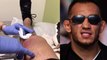UFC Star Tony Ferguson Shows Off NASTY Staples Being REMOVED from GRUESOME Leg Injury
