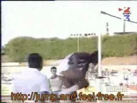 Sotomayor 2m45 saut en hauteur record du monde