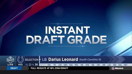 Instant Draft Grade Darius Leonard: B+