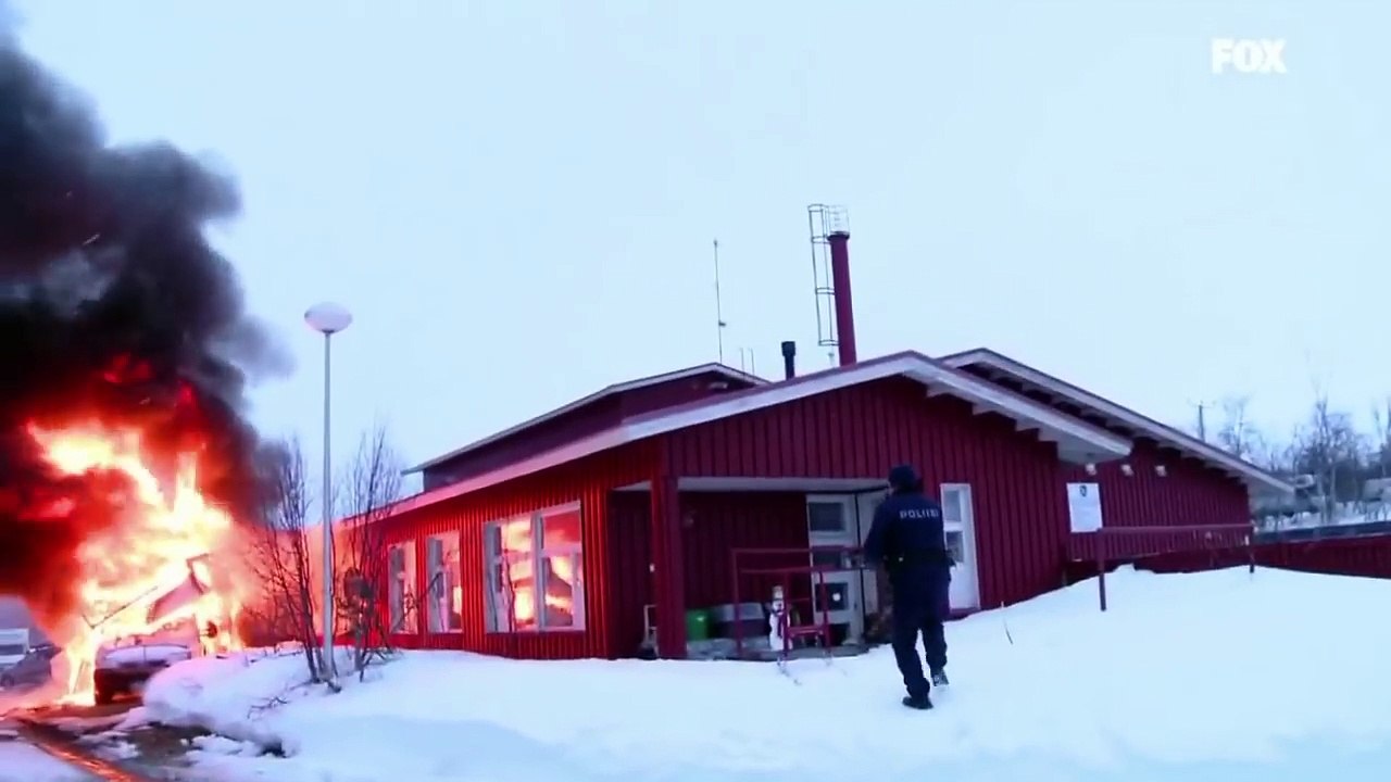 Lapin Poliisit - Kilpisjärven koulun tuhoisa palo