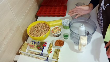 تتمة الحلويات بريستيج بالكاوكاو/الفول السوداني بدون فرن مع تقنيات العمل