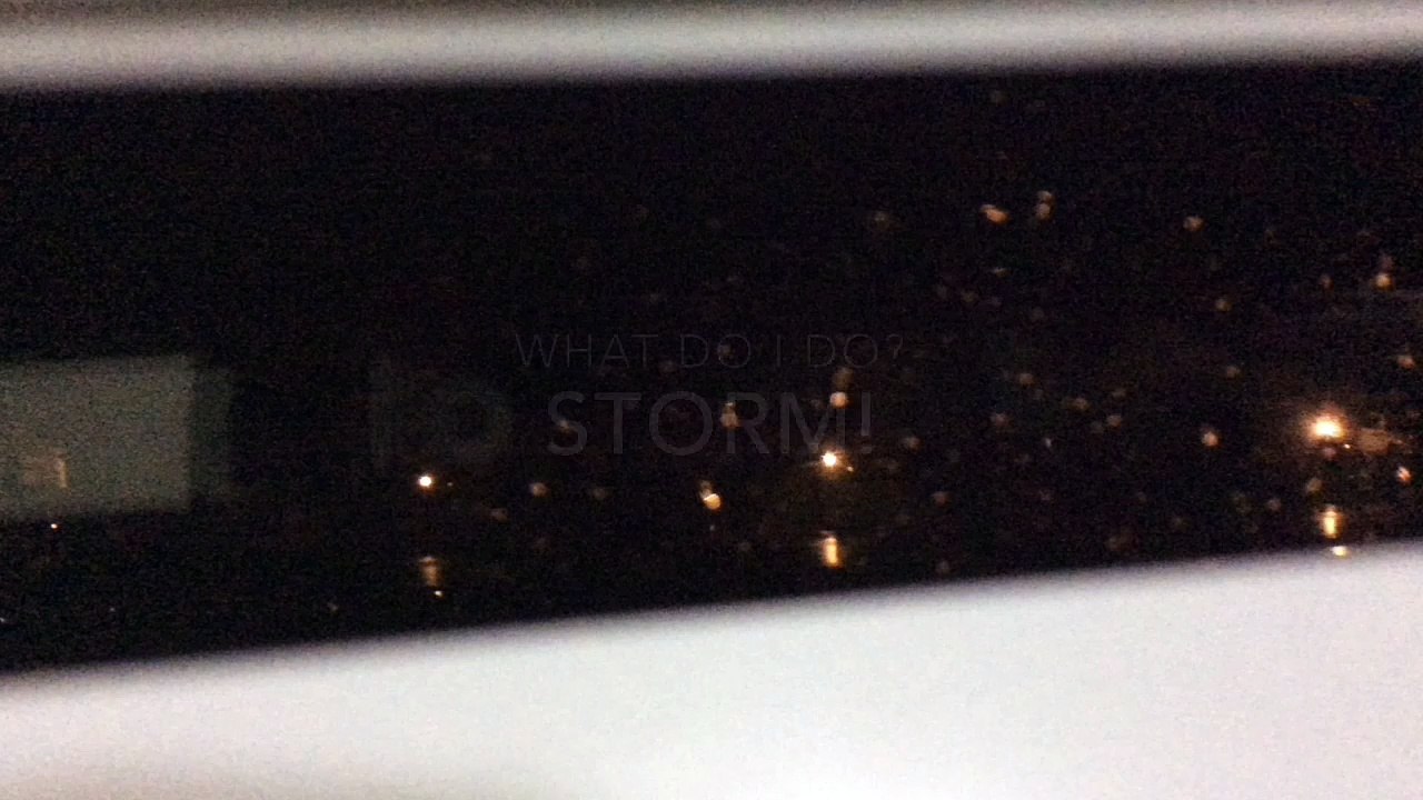 ⛈ Stormy Outside! ahhhhhh!