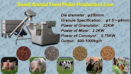 How does the feed pellet mill machine work?