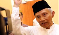 Amien Rais Tegaskan PAN Tak Dukung Jokowi di Pilpres