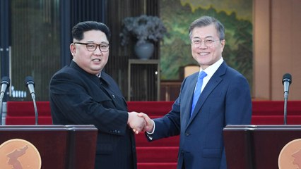 처음 외신 기자회견 나선 김정은 "기자 여러분께 사의" / YTN