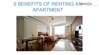 6 BENEFITS OF RENTING AN APARTMENT