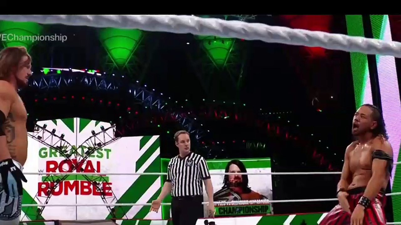 Shinsuke Nakamura's mind games fire up AJ Styles- Greatest Royal Rumble