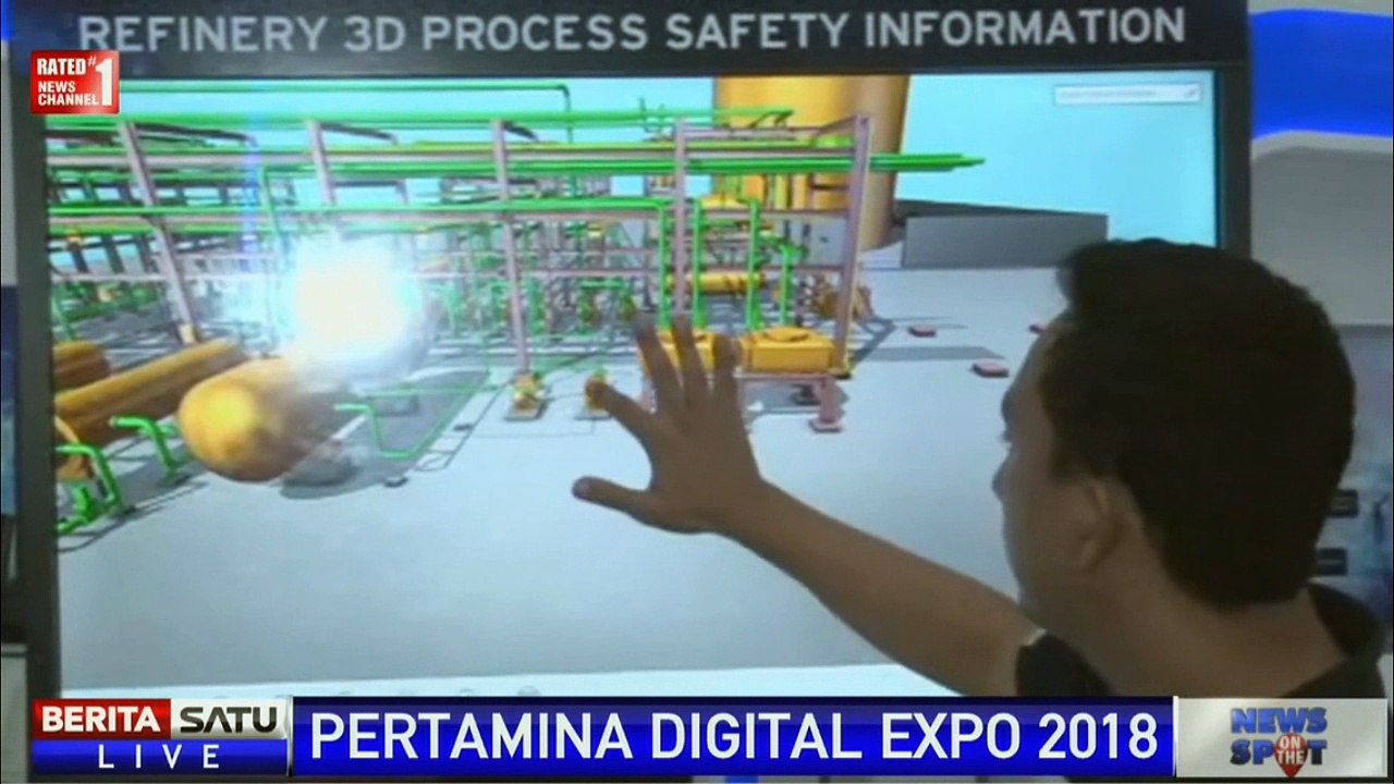 Teknologi Baru Proses Informasi Keselamatan 3D Pertamina