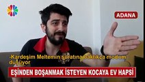 Eşinden Boşanmak İsteyen Kocaya Ev Hapsi