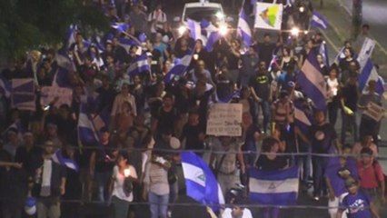 Los "Auto Convocados" no se rinden y piden justicia por muertos en protestas de Nicaragua