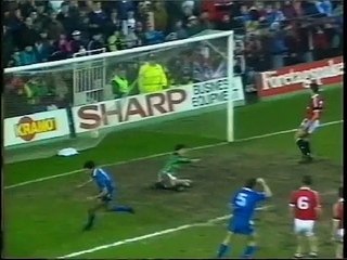 Manchester United - Everton 02-03-1991 Division One