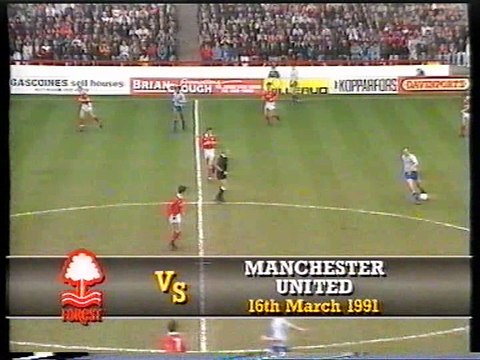 Nottingham Forest - Manchester United 16-03-1991 Division One