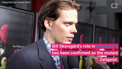 Bill Skarsgård Confirmed As X-Force’s Zeitgeist In 'Deadpool 2'